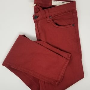 Rust Colored Rag & Bone Jeans